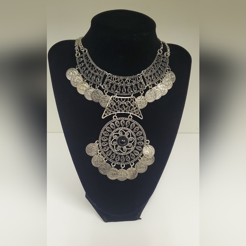 Bohemian Tribal Aztec Style Cosplay Necklace